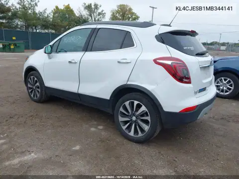 KL4CJESB1MB344141 — 2021 Buick Encore, фото 4 с аукциона IAAI, Задняя часть слева