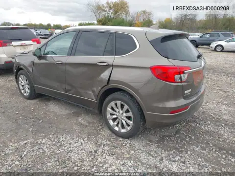 LRBFXDSA3HD000208 — 2017 Buick Envision, фото 4 с аукциона IAAI, Левый бок