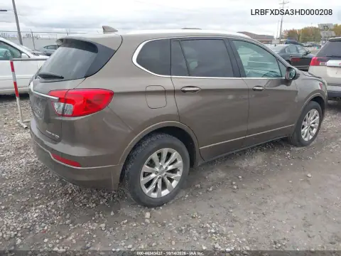LRBFXDSA3HD000208 — 2017 Buick Envision, фото 5 с аукциона IAAI, Левый бок