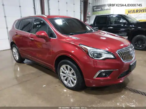 LRBFX2SA4JD000745 — 2018 Buick Envision, Внутренний пожар, фото до ремонта