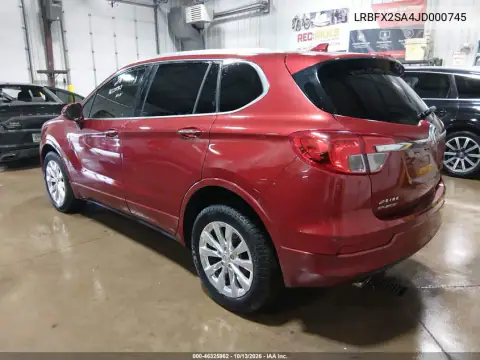 2018 Buick Envision Essence VIN LRBFX2SA4JD000745 фото 3