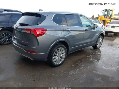 LRBFX3SX6LD161367 — 2020 Buick Envision, Передняя часть, фото до ремонта