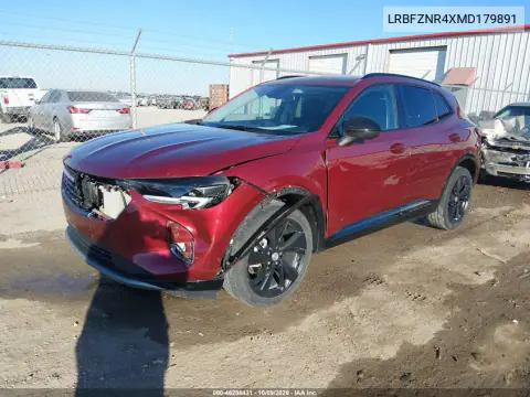2021 Buick Envision Fwd Essence VIN LRBFZNR4XMD179891 фото 3