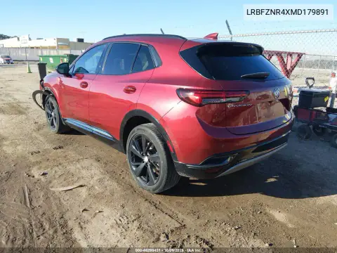 2021 Buick Envision Fwd Essence VIN LRBFZNR4XMD179891 фото 4