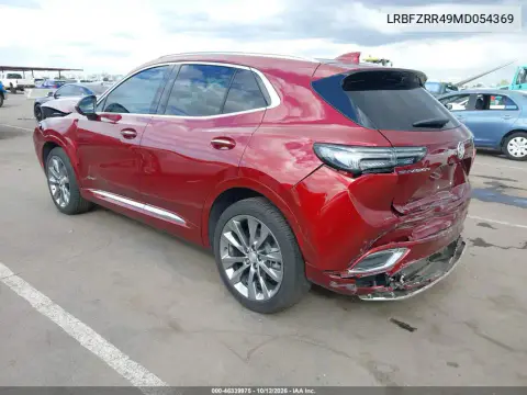 2021 Buick Envision Fwd Avenir VIN LRBFZRR49MD054369 фото 4
