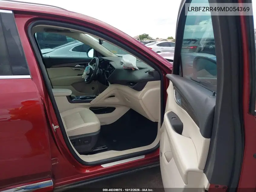 2021 Buick Envision Fwd Avenir VIN LRBFZRR49MD054369 фото 6