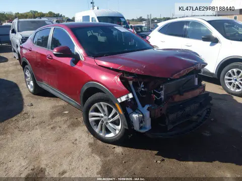 KL47LAE29RB188440 — 2024 Buick Envista, Передняя часть, фото до ремонта