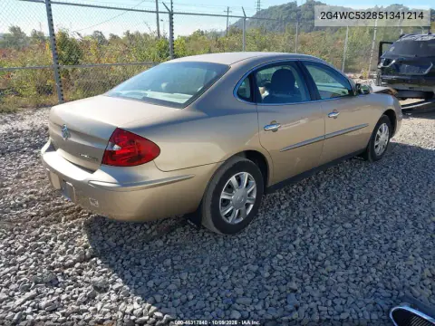 2005 Buick Lacrosse Cx VIN 2G4WC532851341214 фото 5