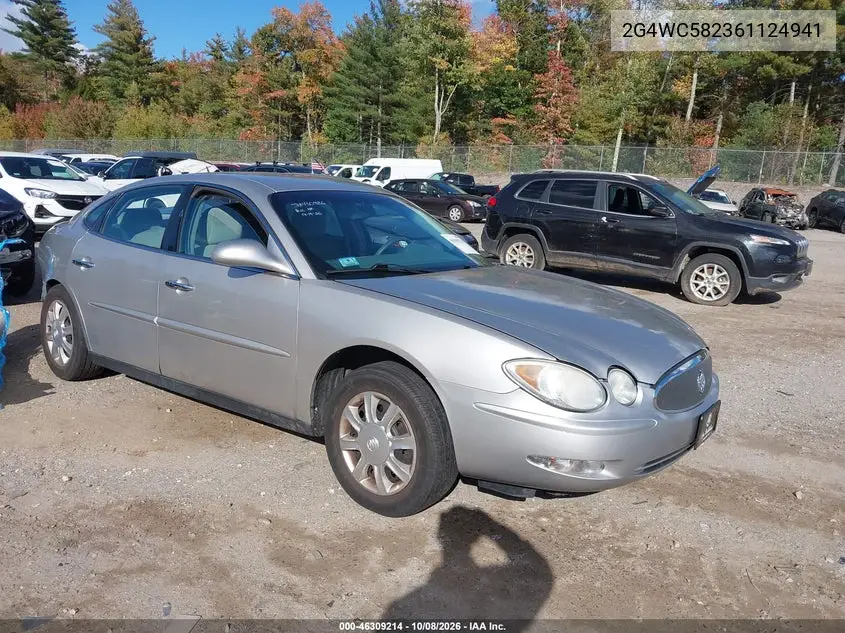 2006 Buick Lacrosse Cx VIN 2G4WC582361124941 фото 2