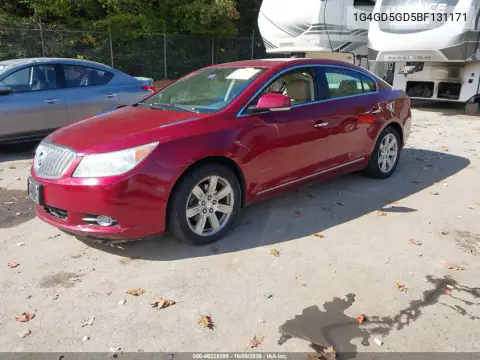 2011 Buick Lacrosse Cxl VIN 1G4GD5GD5BF131171 фото 3