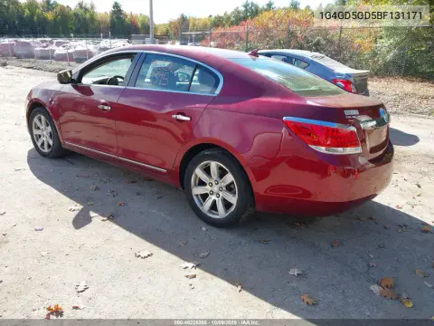 2011 Buick Lacrosse Cxl VIN 1G4GD5GD5BF131171 фото 4