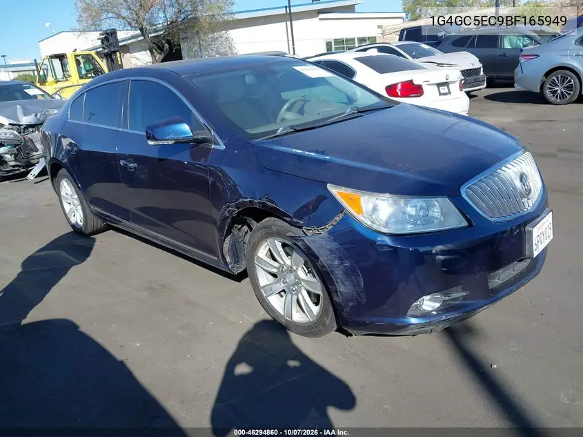 2011 Buick Lacrosse Cxl VIN 1G4GC5EC9BF165949 фото 2