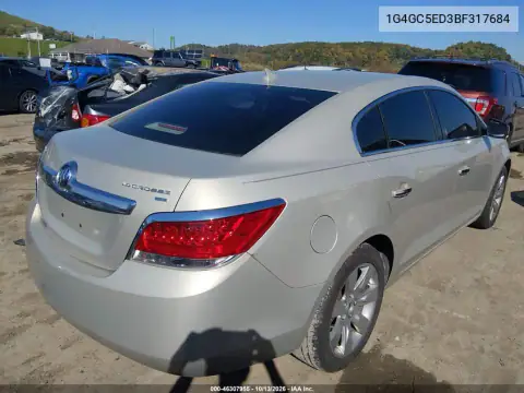2011 Buick Lacrosse Cxl VIN 1G4GC5ED3BF317684 фото 5