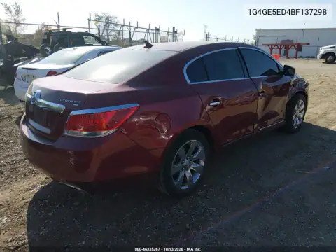 1G4GE5ED4BF137298 — 2011 Buick LaCrosse, фото 5 с аукциона IAAI, Передняя часть