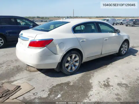 2013 Buick Lacrosse Leather Group VIN 1G4GC5E31DF129045 фото 5