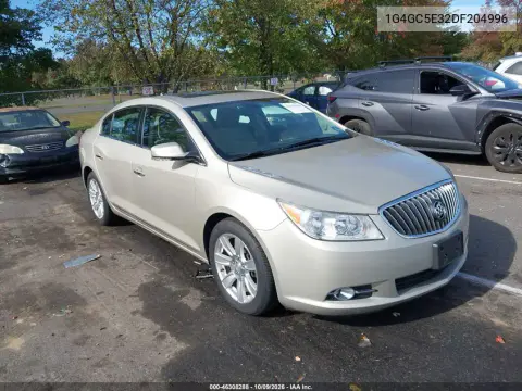1G4GC5E32DF204996 — 2013 Buick LaCrosse, Наводнение, фото до ремонта