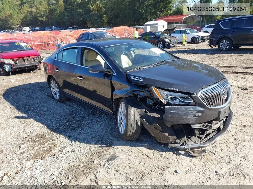 1G4GB5G35EF109964 — 2014 Buick LaCrosse, фото 2 с аукциона IAAI, Передняя часть справа
