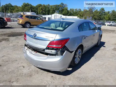 2016 Buick Lacrosse Leather VIN 1G4GB5G36GF160120 фото 5