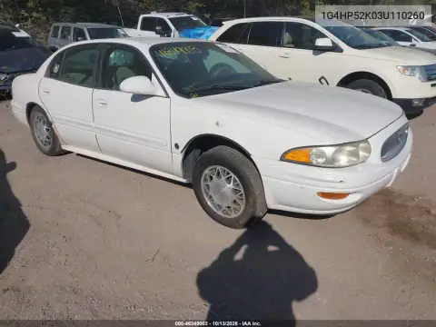 1G4HP52K03U110260 — 2003 Buick LeSabre, Естественный износ, фото до ремонта