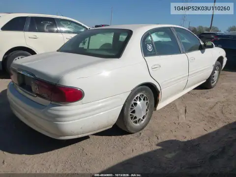 1G4HP52K03U110260 — 2003 Buick LeSabre, фото 5 с аукциона IAAI 16.10.2026, Естественный износ