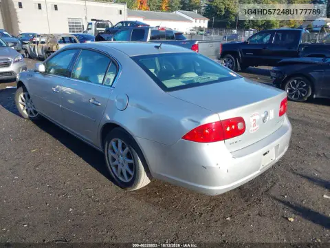 2008 Buick Lucerne Cxl VIN 1G4HD57248U177789 фото 4
