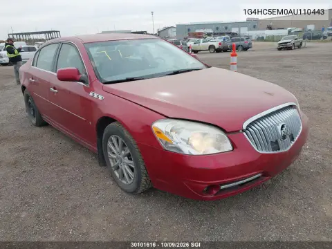 1G4HC5EM0AU110443 — 2010 Buick Lucerne, Град, фото до ремонта