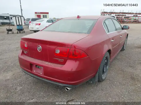 2010 Buick Lucerne Cxl VIN 1G4HC5EM0AU110443 фото 5