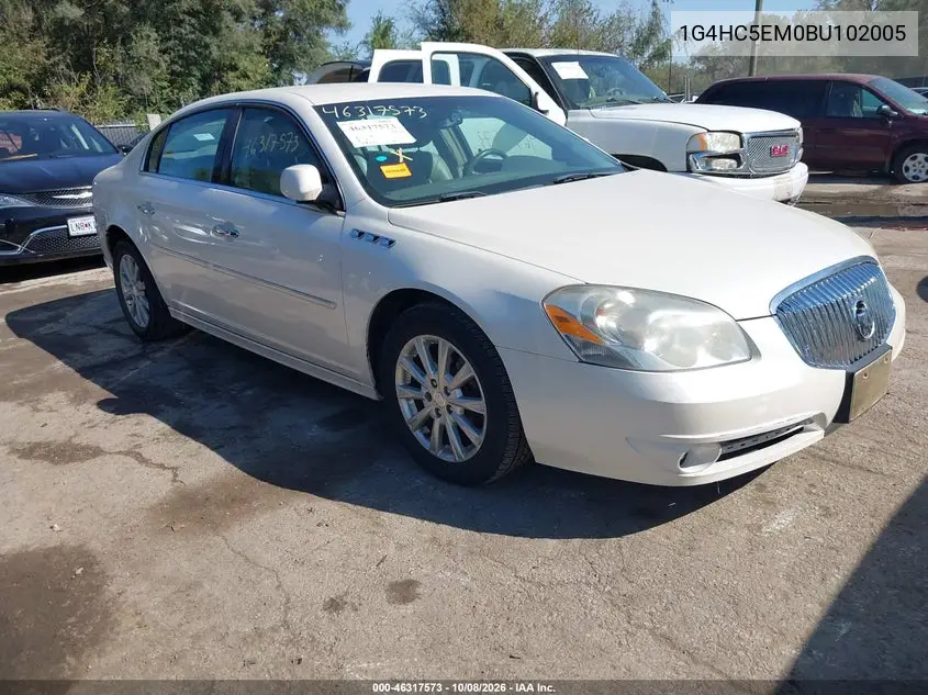 2011 Buick Lucerne Cxl VIN 1G4HC5EM0BU102005 фото 2