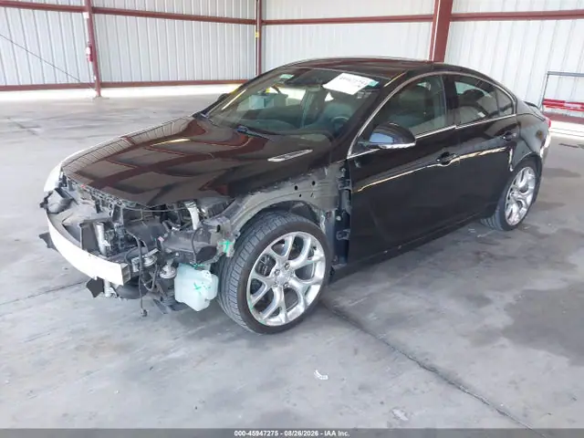 2G4GT5GX6F9145334 — 2015 Buick Regal GS, фото 2 с аукциона IAAI 29.09.2026, Передняя часть