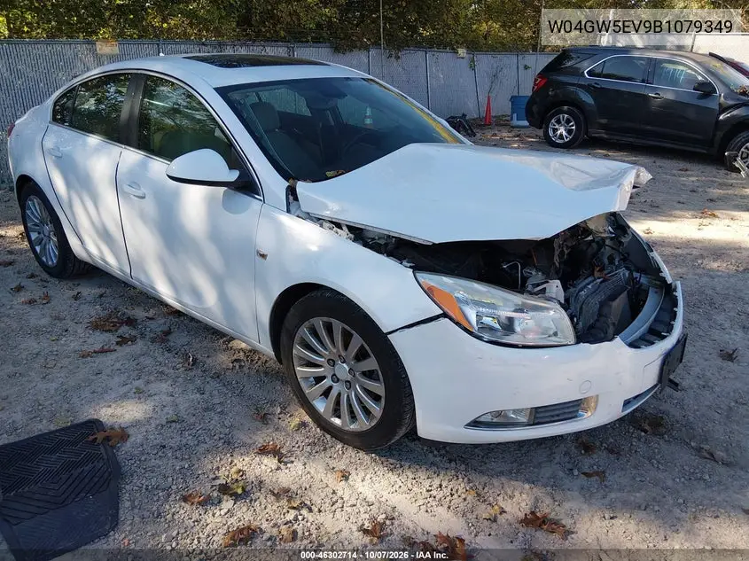 2011 Buick Regal Cxl Turbo Russelsheim VIN W04GW5EV9B1079349 фото 2