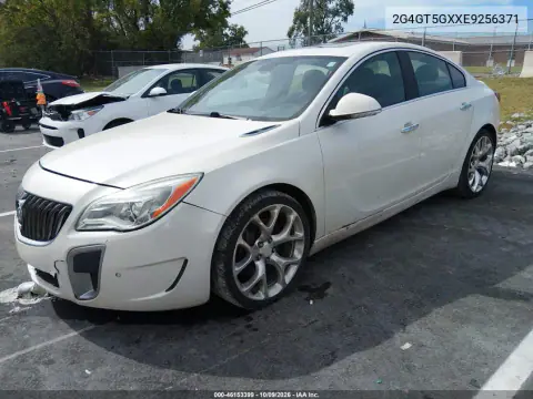 2014 Buick Regal Gs VIN 2G4GT5GXXE9256371 фото 2