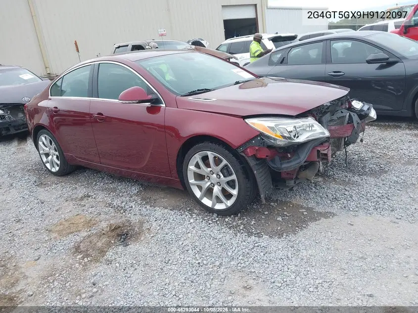 2017 Buick Regal Turbo Gs VIN 2G4GT5GX9H9122097 фото 2