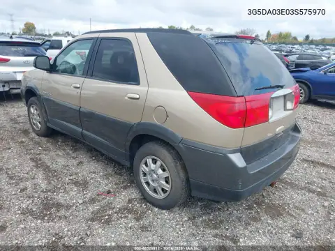 3G5DA03E03S575970 — 2003 Buick Rendezvous, фото 4 с аукциона IAAI, Естественный износ