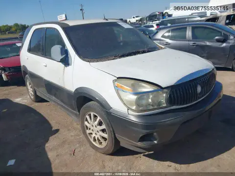 3G5DA03E75S535145 — 2005 Buick Rendezvous, Град, фото до ремонта