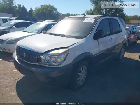 2005 Buick Rendezvous Cx VIN 3G5DA03E75S535145 фото 2