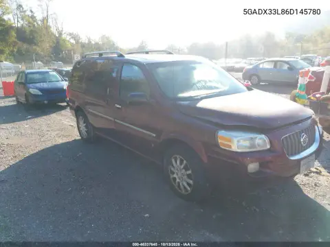 5GADX33L86D145780 — 2006 Buick Terraza, Естественный износ, фото до ремонта