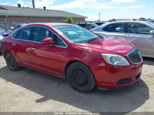 1G4PN5SK1E4170603 — 2014 Buick Verano, Передняя часть (Front), фото до ремонта