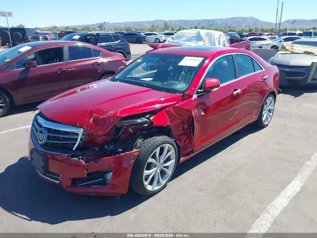 1G6AE5S36E0172098 — 2014 Cadillac Ats Premium, фото 2 с аукциона IAAI 13.10.2026, Передняя часть слева