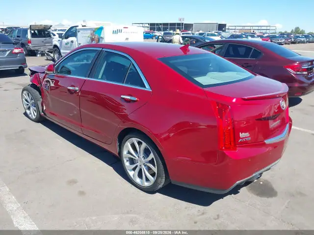 1G6AE5S36E0172098 — 2014 Cadillac Ats Premium, фото 3 с аукциона IAAI 13.10.2026, Передняя часть слева