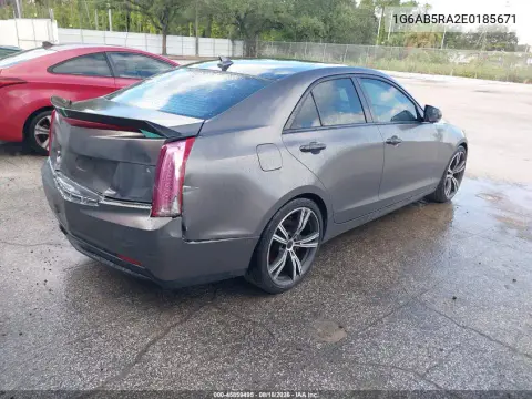 2014 Cadillac Ats Luxury VIN 1G6AB5RA2E0185671 фото 5