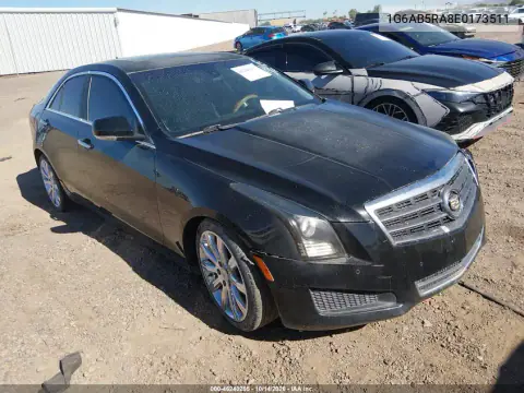 1G6AB5RA8E0173511 — 2014 Cadillac ATS, Передняя часть, фото до ремонта