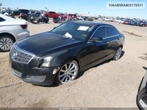 1G6AB5RA8E0173511 — 2014 Cadillac ATS, фото 2 с аукциона IAAI, Передняя часть