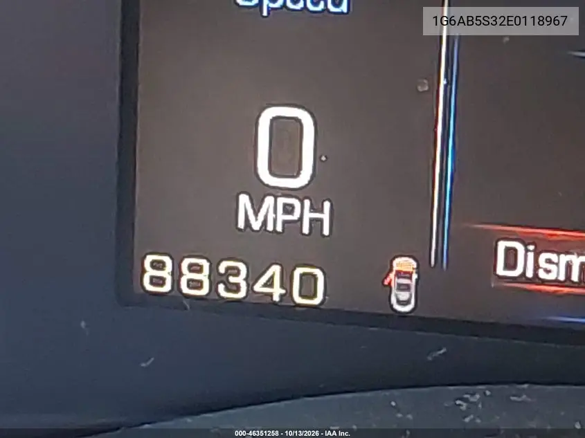 2014 Cadillac Ats Luxury VIN 1G6AB5S32E0118967 фото 16
