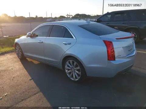 2014 Cadillac Ats Luxury VIN 1G6AB5S32E0118967 фото 4