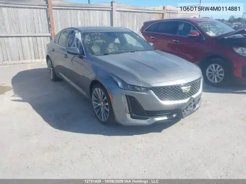 1G6DT5RW4M0114881 — 2021 Cadillac CT5, Вода, фото до ремонта