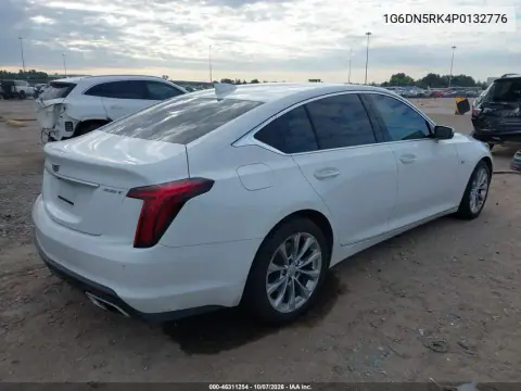 2023 Cadillac Ct5 Premium Luxury VIN 1G6DN5RK4P0132776 фото 5