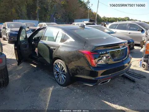 2025 Cadillac Ct5 Premium Luxury Rwd VIN 1G6DS5RW7S0116060 фото 3