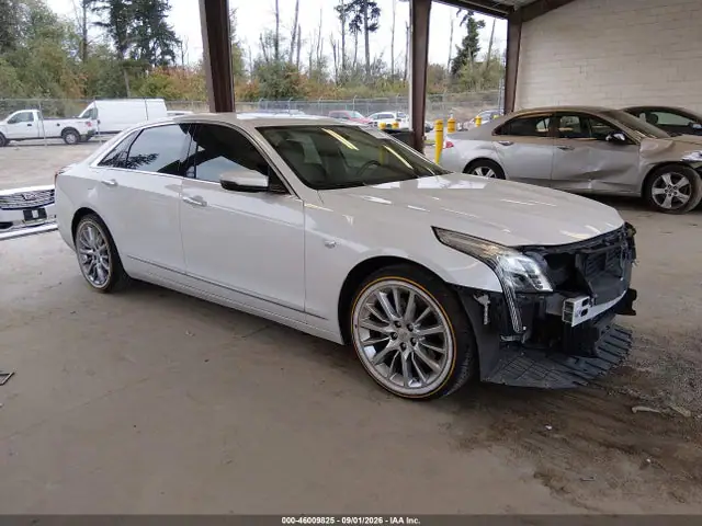 1G6KB5RS4HU192535 Cadillac CT6 Standard 2017 — повреждение Левый бок, фото до ремонта