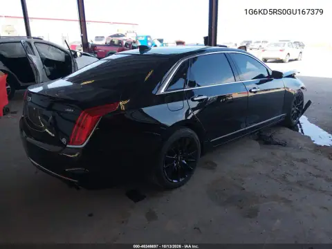 1G6KD5RS0GU167379 — 2016 Cadillac CT6, фото 5 с аукциона IAAI, Передняя часть