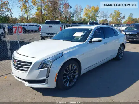 1G6KD5RS3HU139108 — 2017 Cadillac CT6, фото 3 с аукциона IAAI, Передняя часть